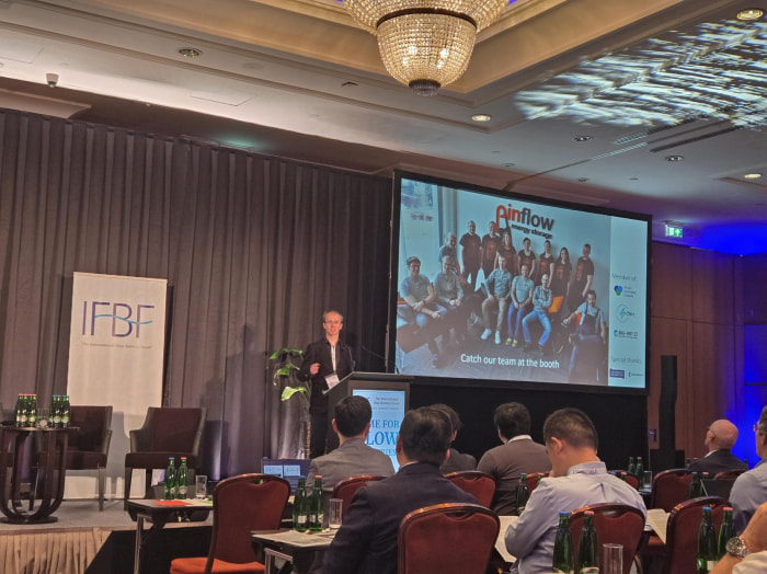 Presentation and networking at IFBF 2026